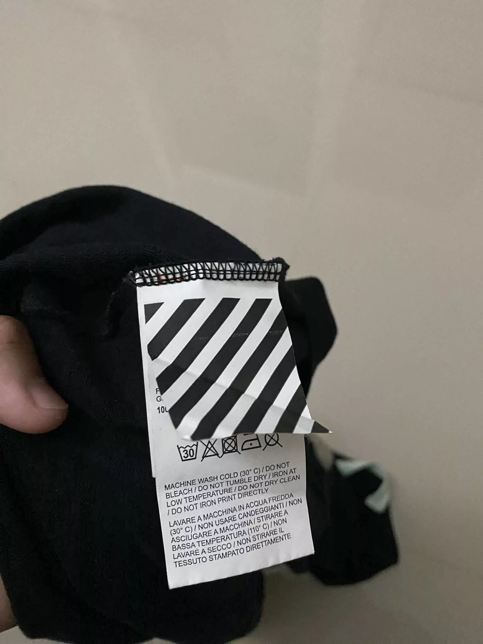 Off-White Short Sleeve T Shirts SS18 Off-White Mona Lisa Tee Black