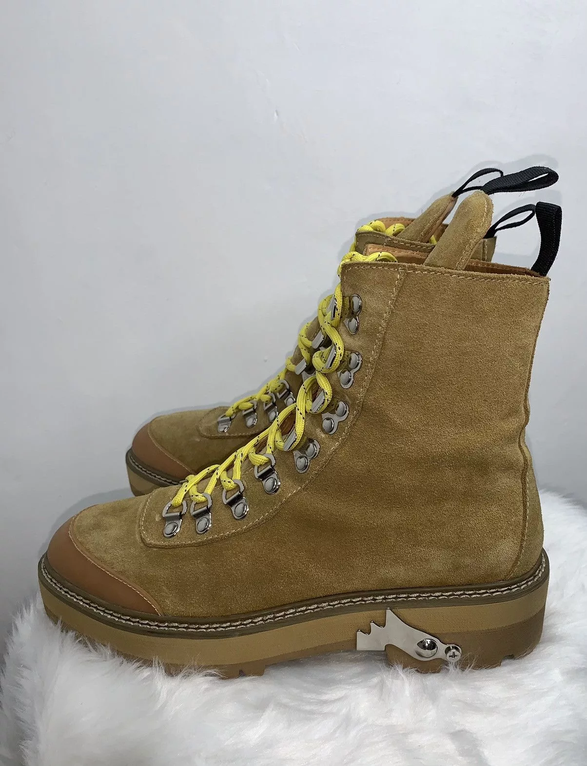 Off-White Boots Off-White Off white Virgil Abloh Boots Brown