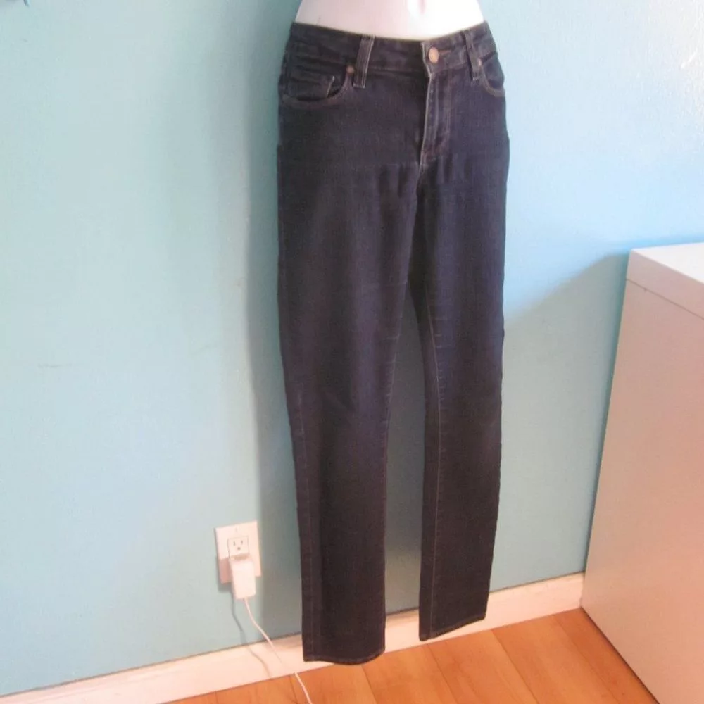 Paige Jeans Skyline Skinny Size 28 Blue