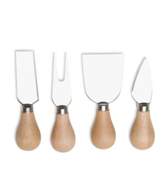 Natural Handled Cheese Utensils