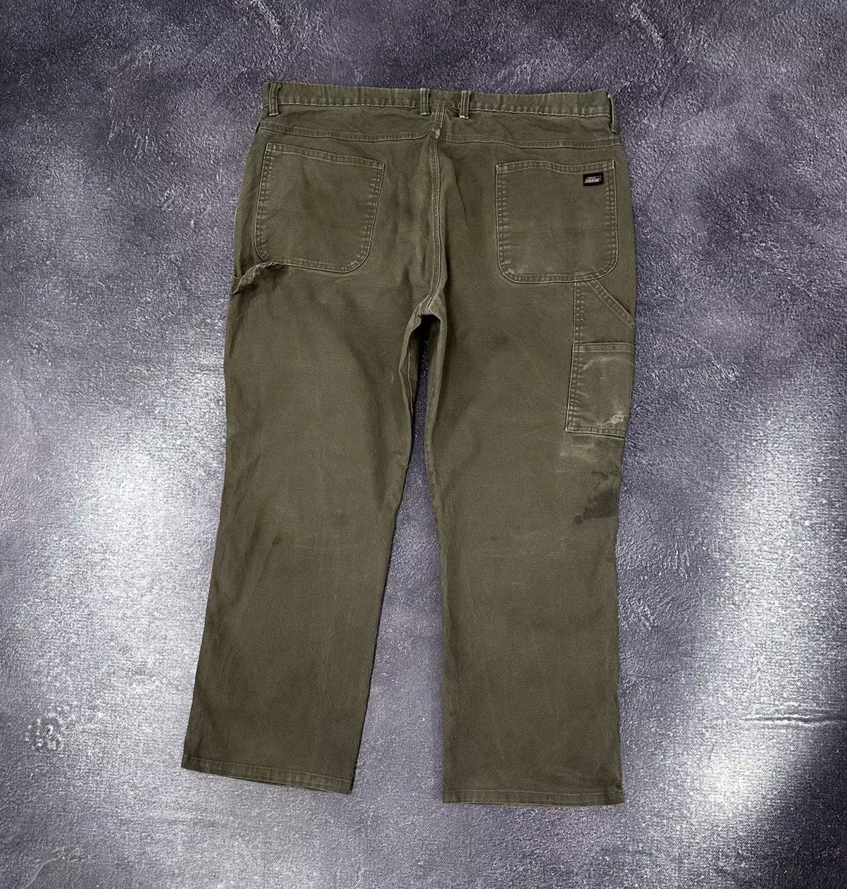 Dickies Casual Pants Vintage Dickies Khaki Y2K Work Hype Baggy Pants Brown Streetwear
