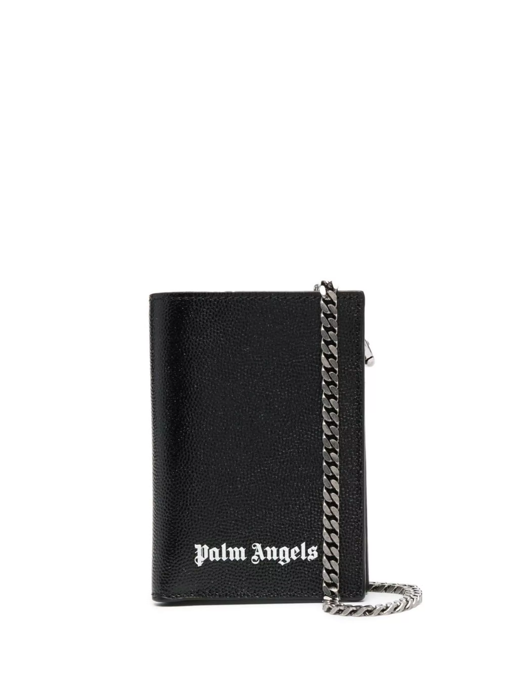 Palm Angels Wallets New Palm Angels chain-detail card holder Black