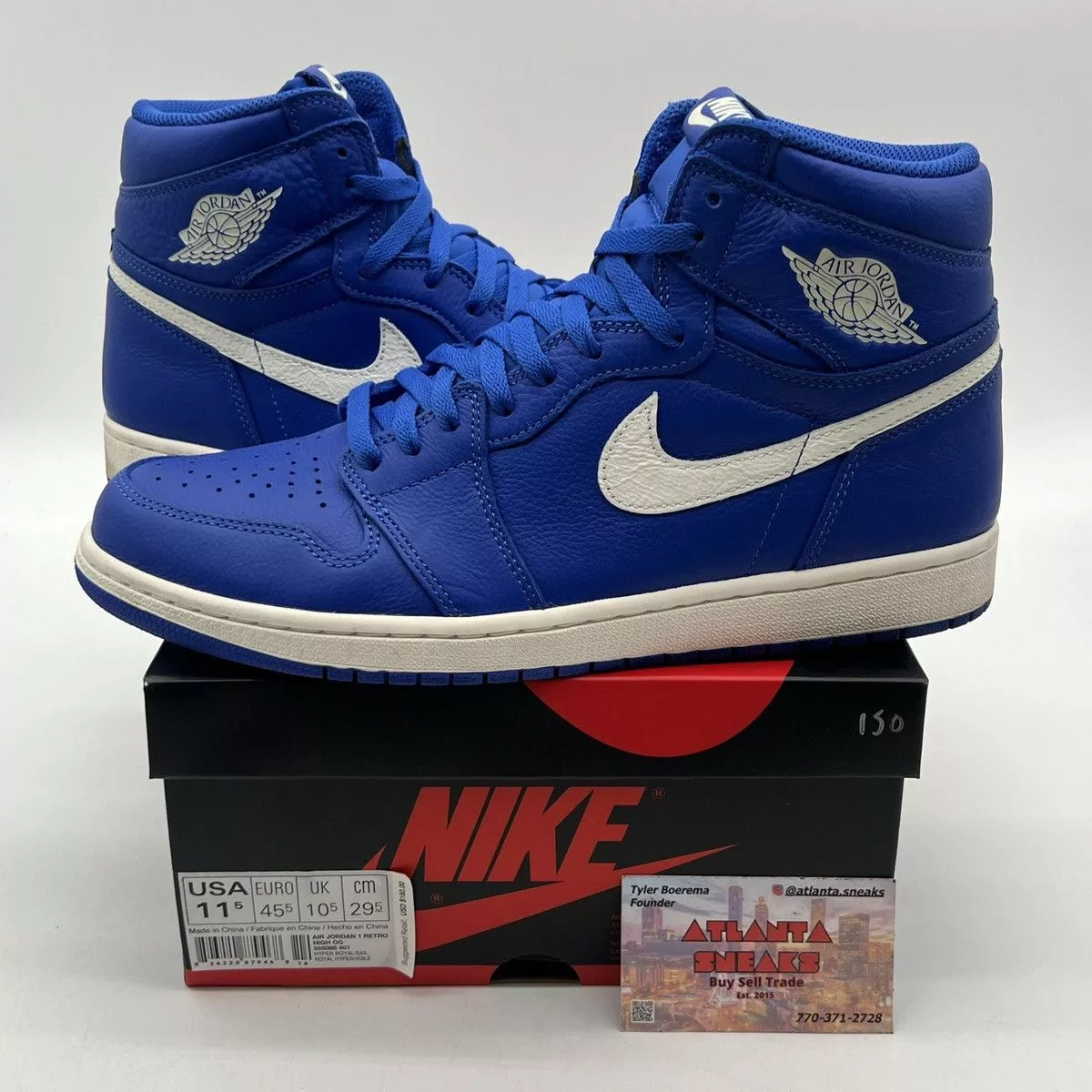 Nike Hi Top Sneakers Nike Air Jordan 1 High hyper royal Blue