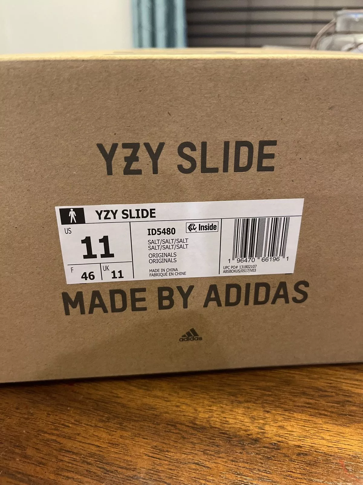 Adidas Slip Ons Adidas Yeezy Slide “Salt” Green