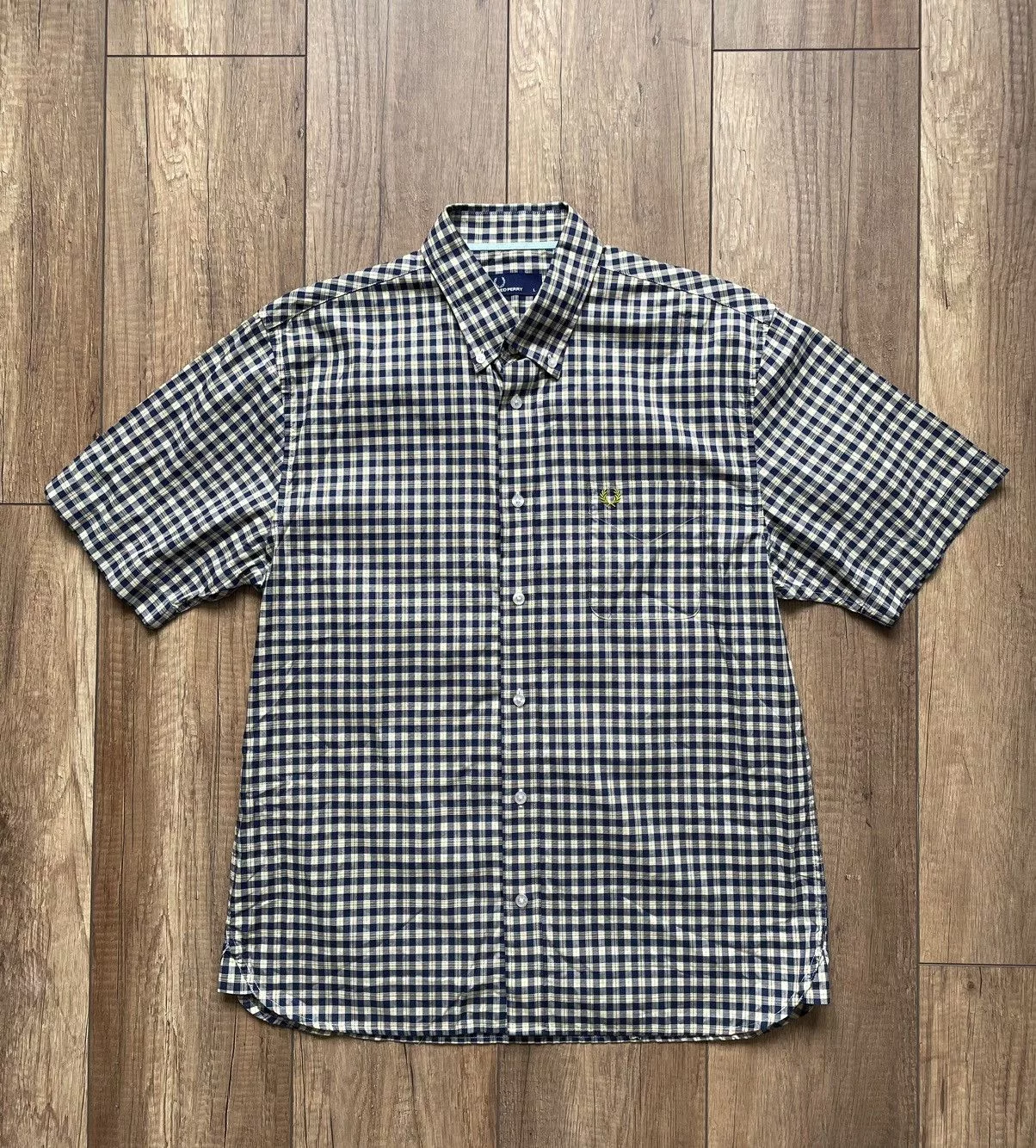 Fred Perry Shirts Button Ups Fred Perry × Vintage Fred Perry Shirt Short Sleeve Vintage Multi