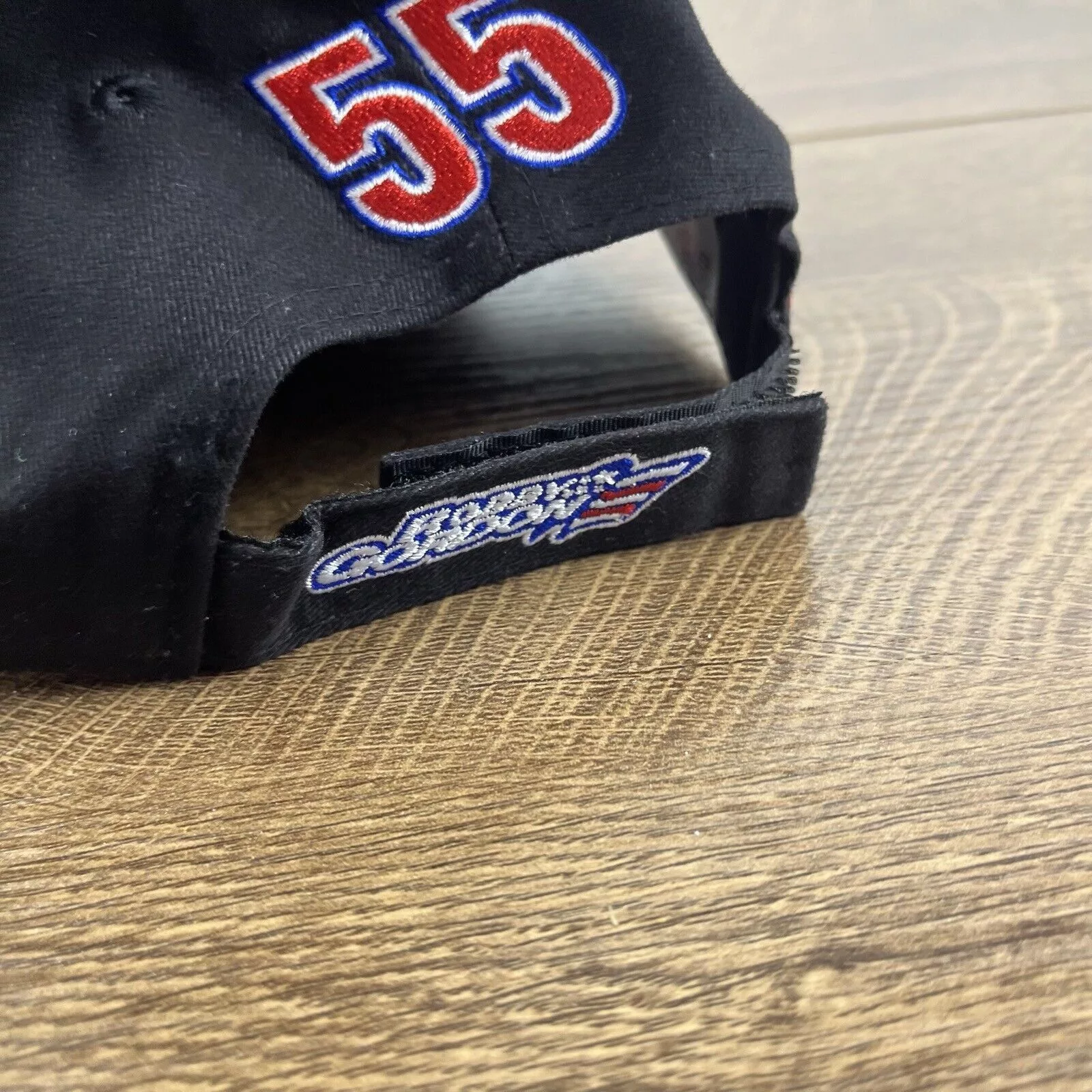 Other Hats Other Fruit of the Loom Racing 55 Hat Black Cap Hat Adjustable Bla