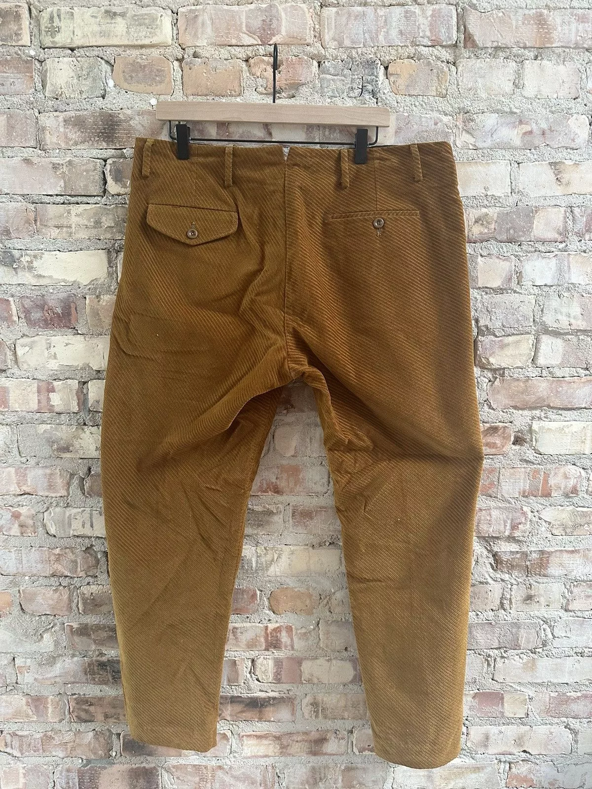 4SDESIGNS Casual Pants 4Sdesigns corduroy pants Beige