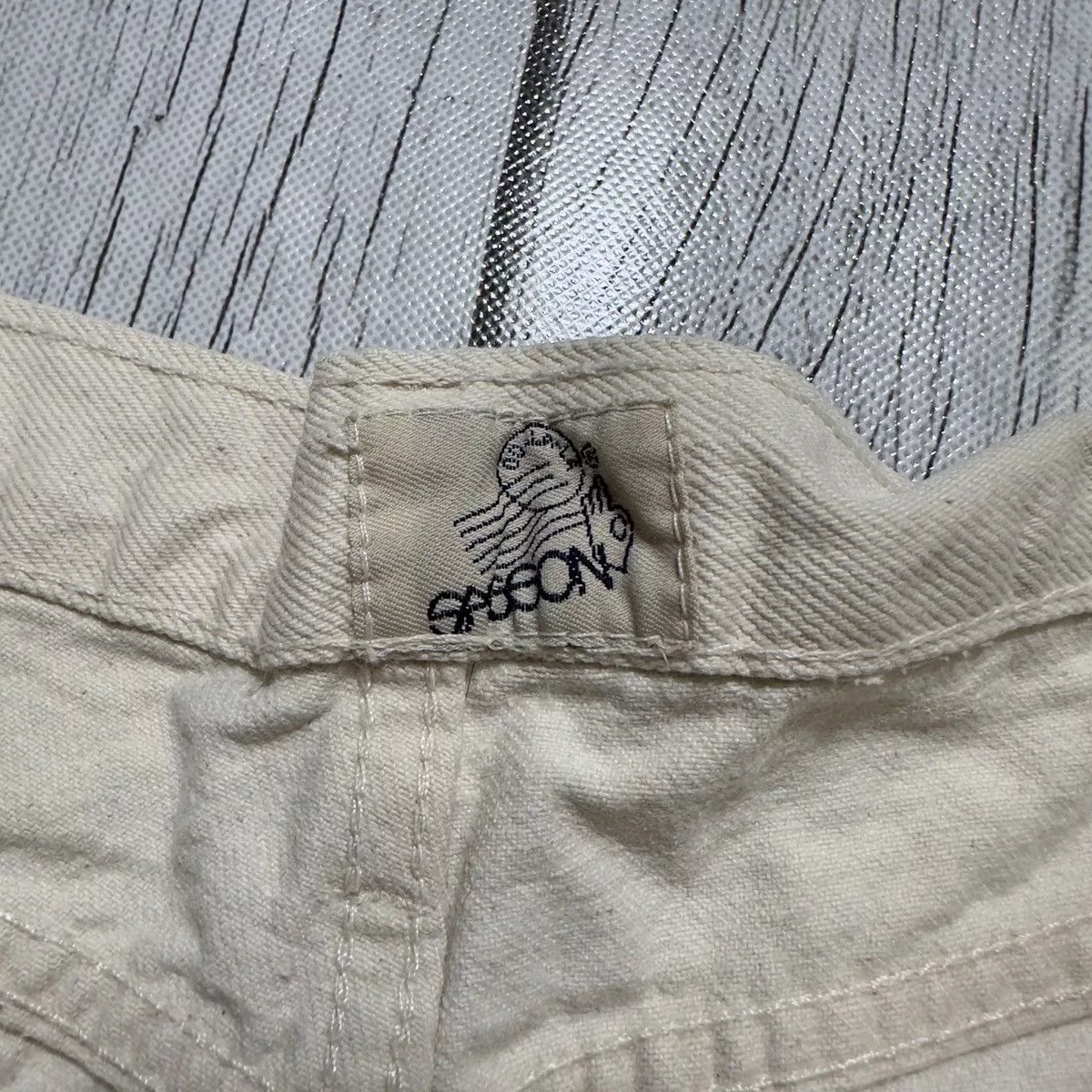 Vintage Denim Vintage Sasson jeans White