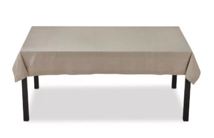 Sand Thread Slub Tablecloth