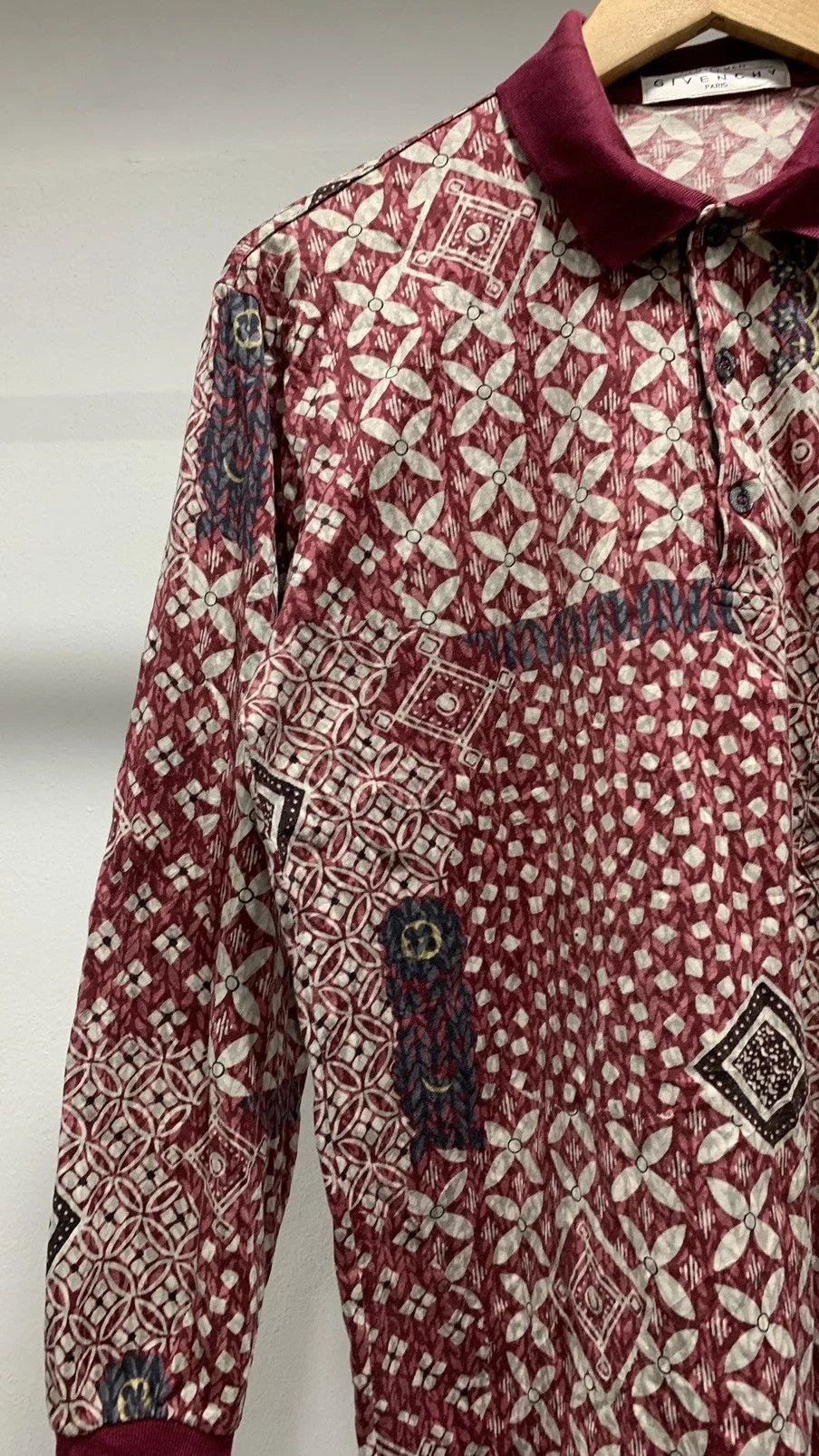 Givenchy Polos Givenchy × Vintage 🚨FINAL DROP🚨 Vtg Givenchy Paris Navajo 80s Red