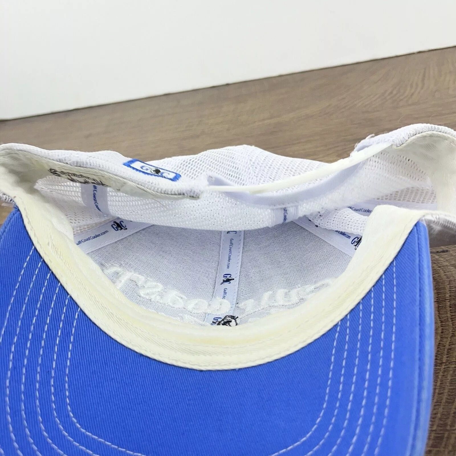 Other Hats Other Gulf Coast Cooler Company Hat Snapback Hat Blue Adjustable H
