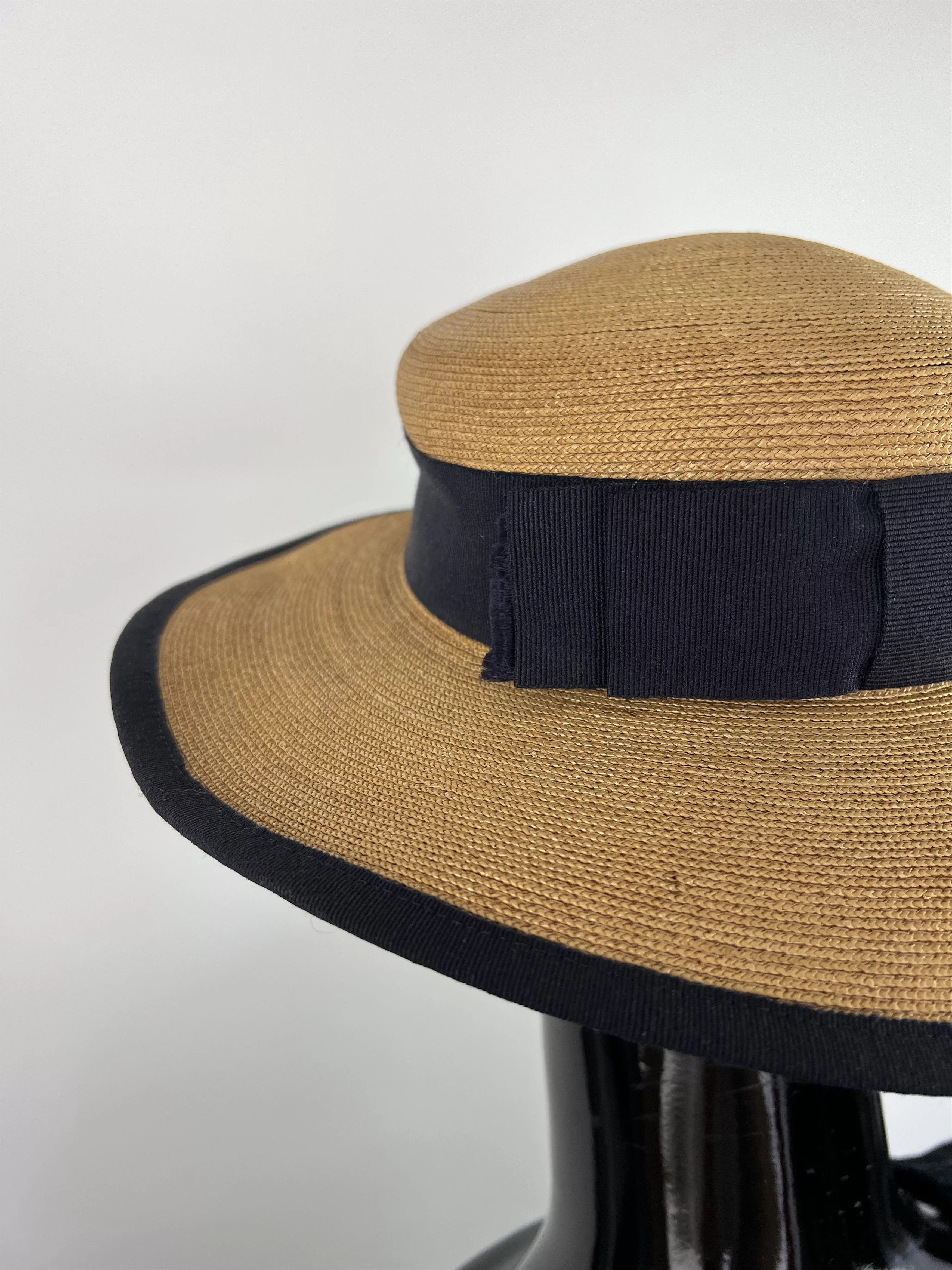 Designer Hats Designer × Vintage Marzi Firenze Straw Hat One Size Beige