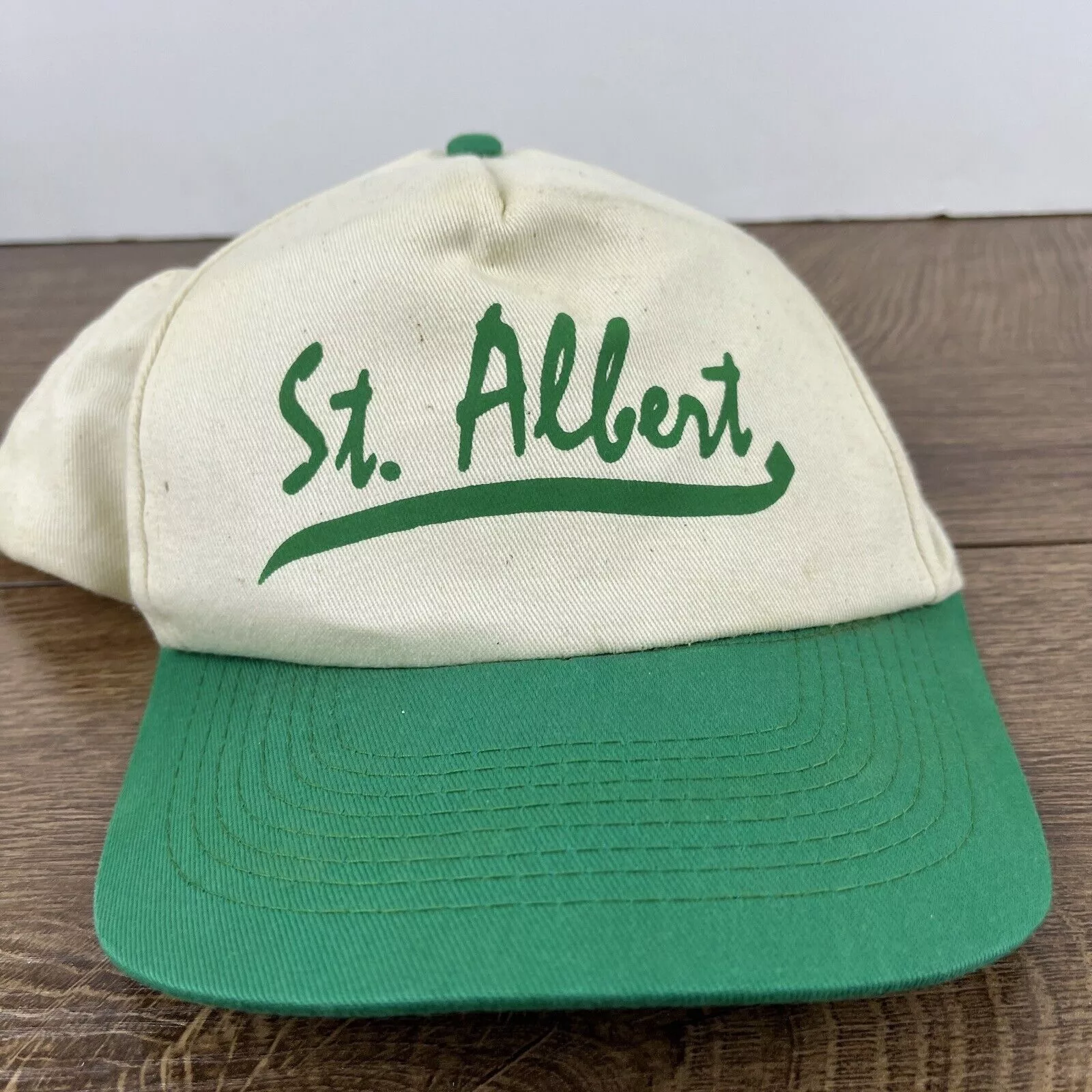 Other Hats Other St Albert Hat Saint Albert White Hat Adjustable Snapback Adu