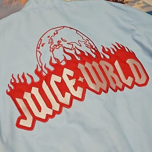 Other Bombers Other Juice Wrld Fighting Demons Work Jacket 2XL NWT Multi