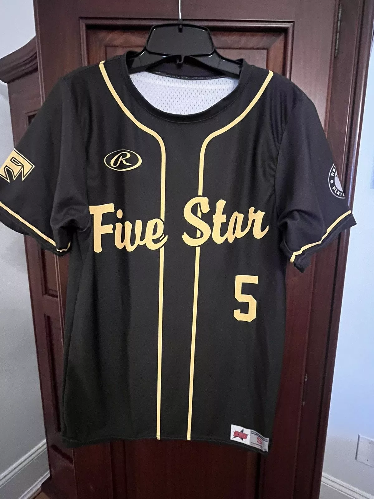 Vintage Jerseys Vintage Five star national jersey Black