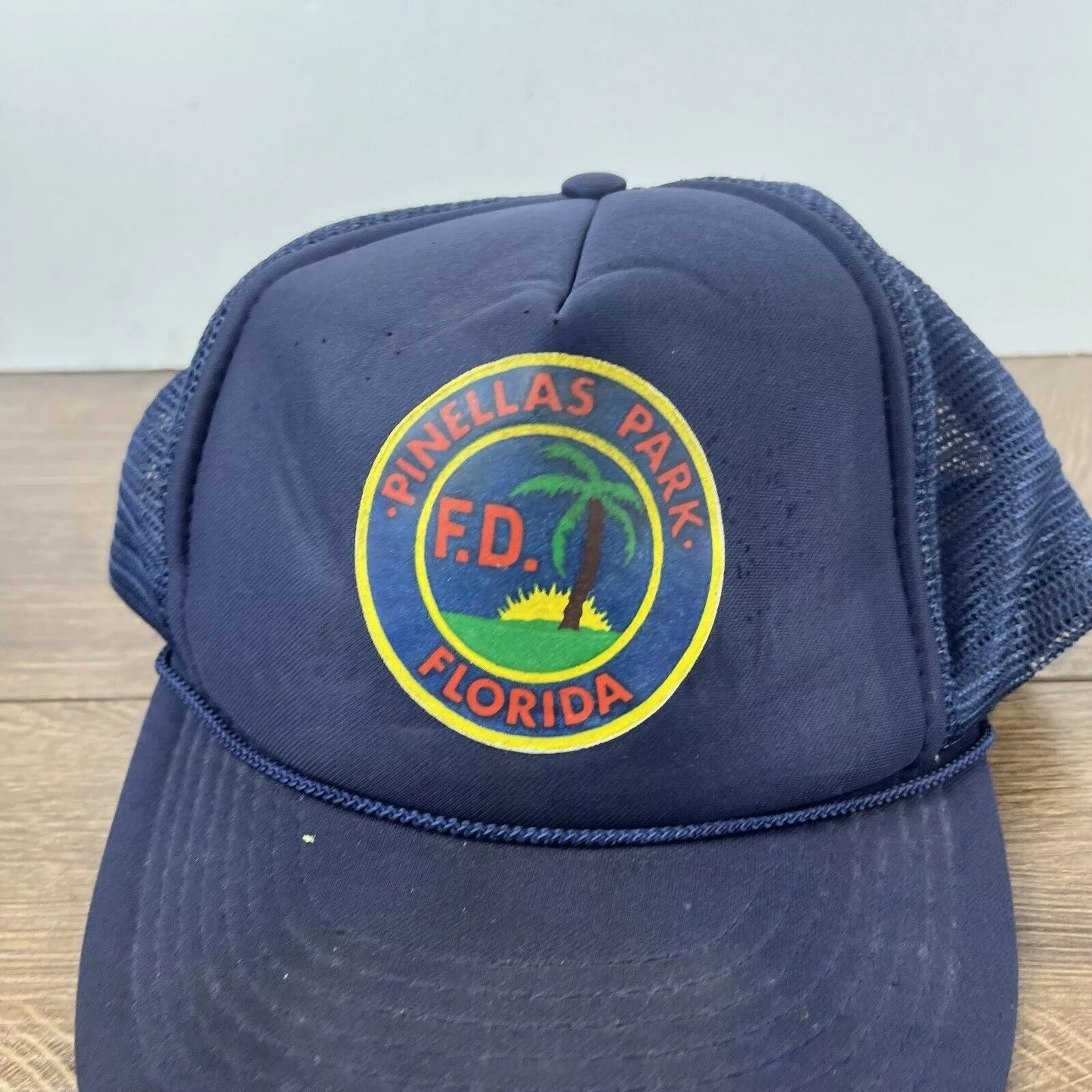 Other Hats Other Pinellas Park Florida Hat Snapback Hat Blue Adjustable Hat B