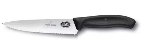 Swiss Classic Chef's 6" Serrated Knife