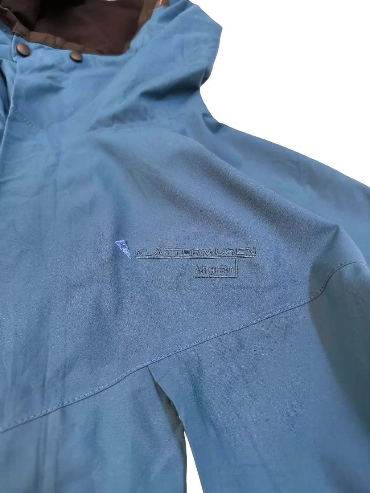 Klattermusen Light Jackets Klattermusen Allgrön Gorpcore Waterproof Jacket Blue