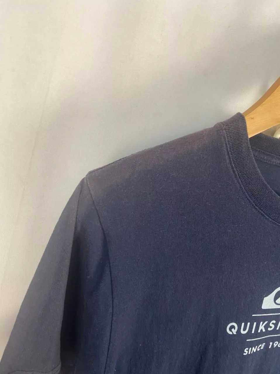 Quiksilver Light Jackets Quiksilver Quicksilver back printed distressed tshirt Black Streetwear