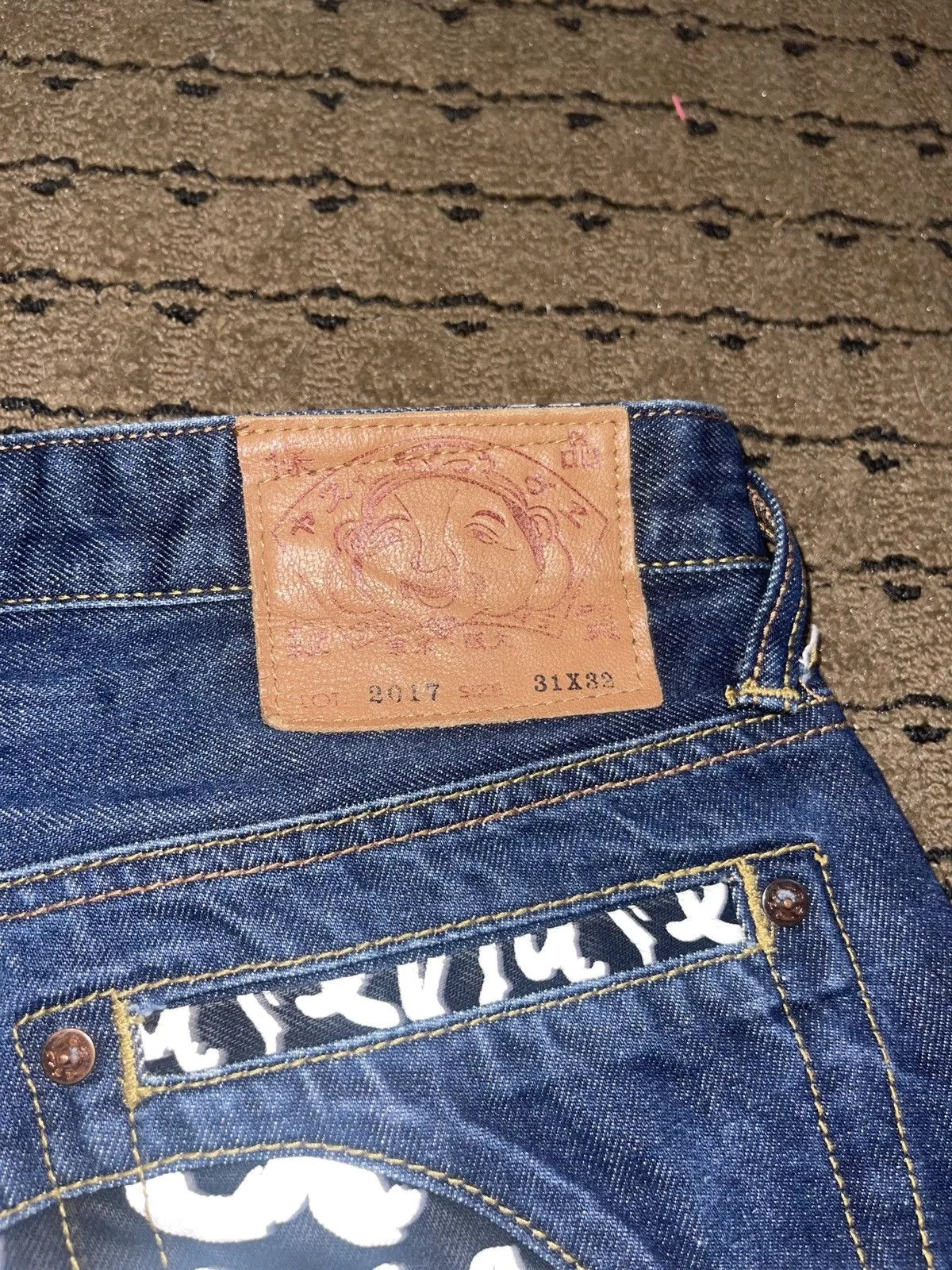 Evisu Denim Evisu jeans rare colourway Blue