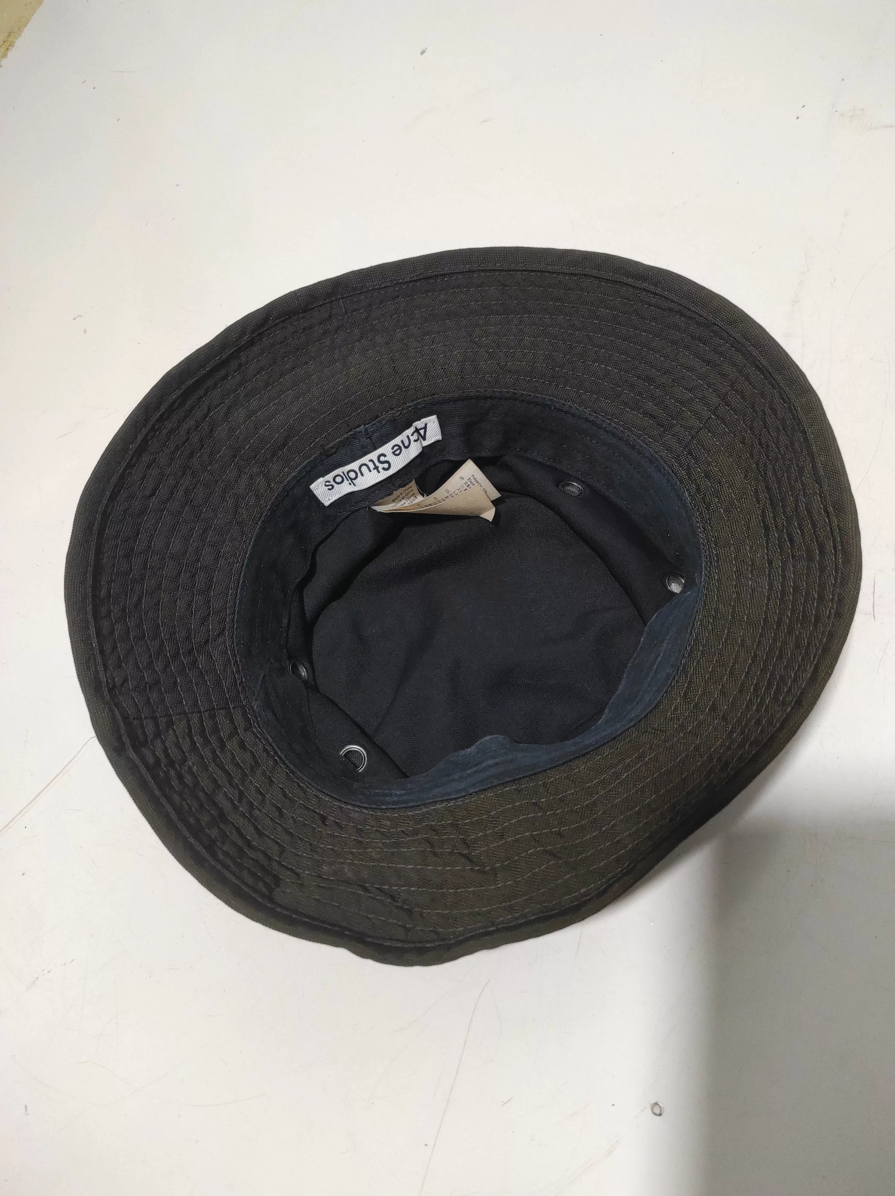Acne Studios Hats Acne Studios Bucket Hat Green Luxury