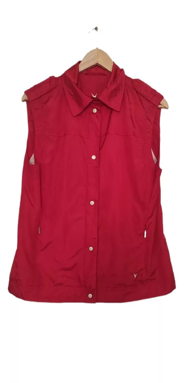 Other Vests Other Fuchs Schmitt Red Lightweight Summer Sleevless Vest Size 38 Streetwear