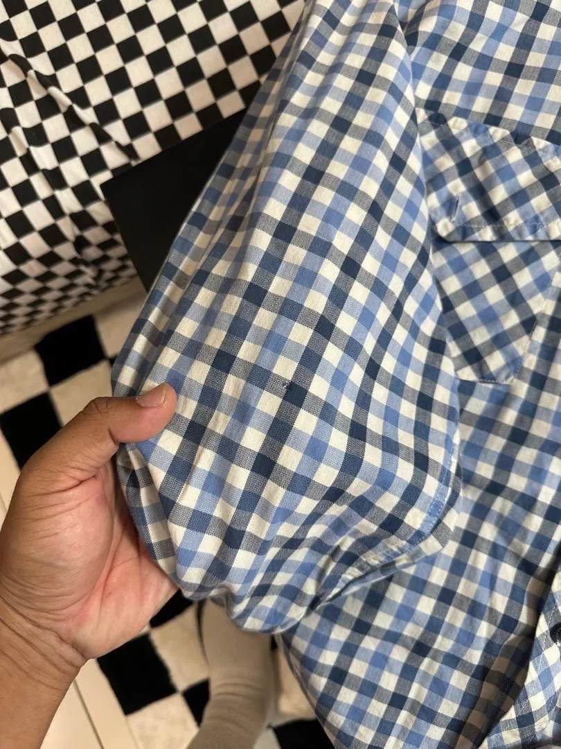 Dickies Shirts Button Ups Dickies × Vintage DICKIES CHECKERED BUTTON UP SHIRT Blue Streetwear