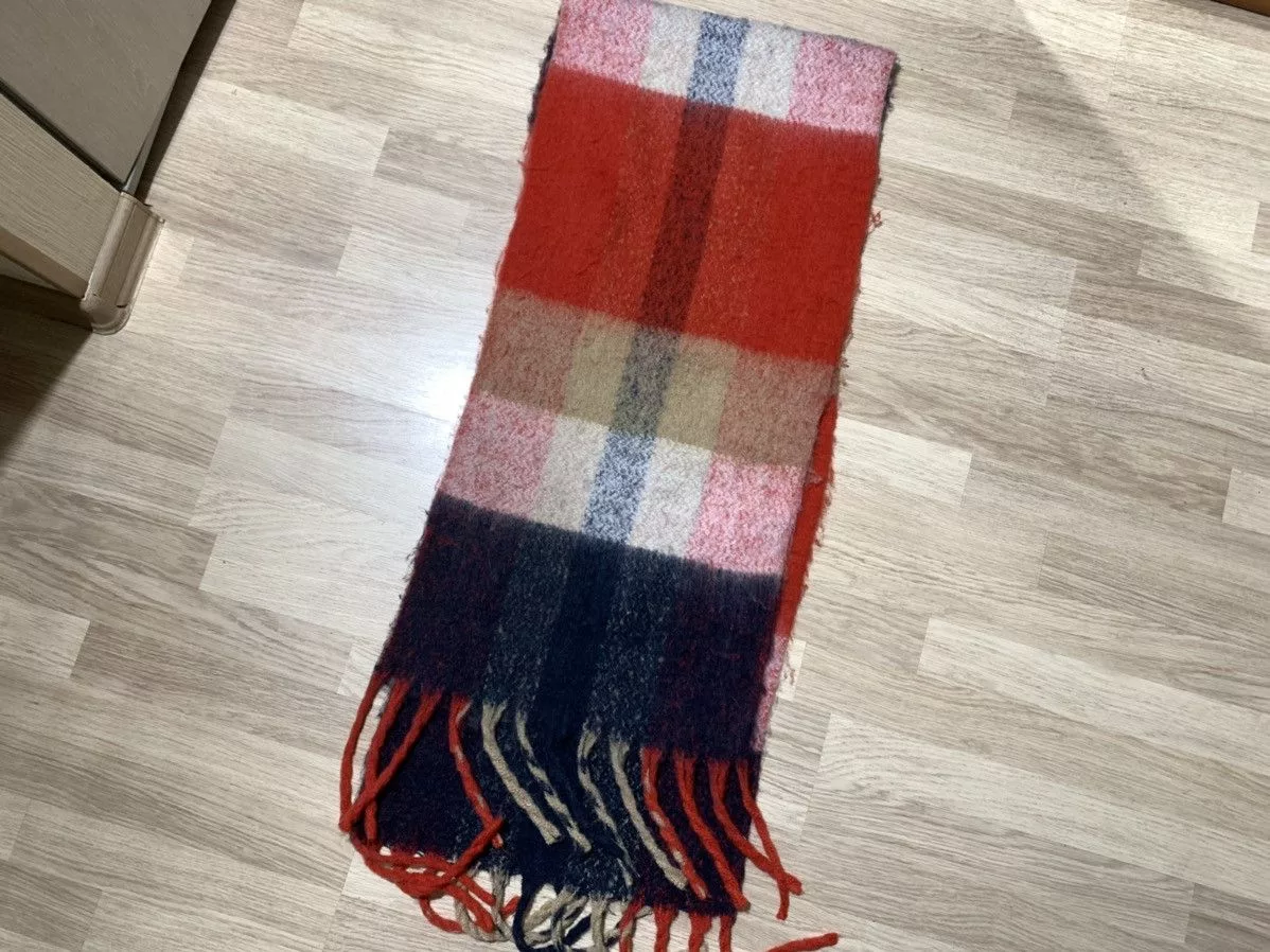 Barbour Scarves Barbour × Designer Barbour big scarf Multi
