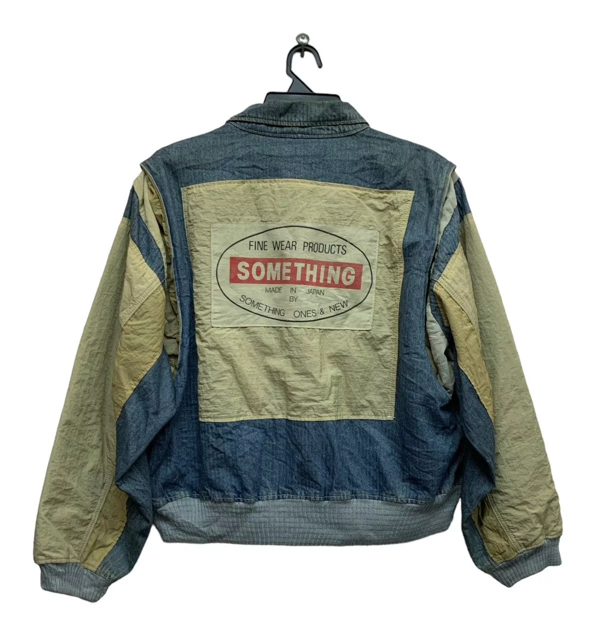 Edwin Denim Jackets Edwin × Japanese Brand Rare Design Something By Edwin Tokyo Denim Jackets Blue