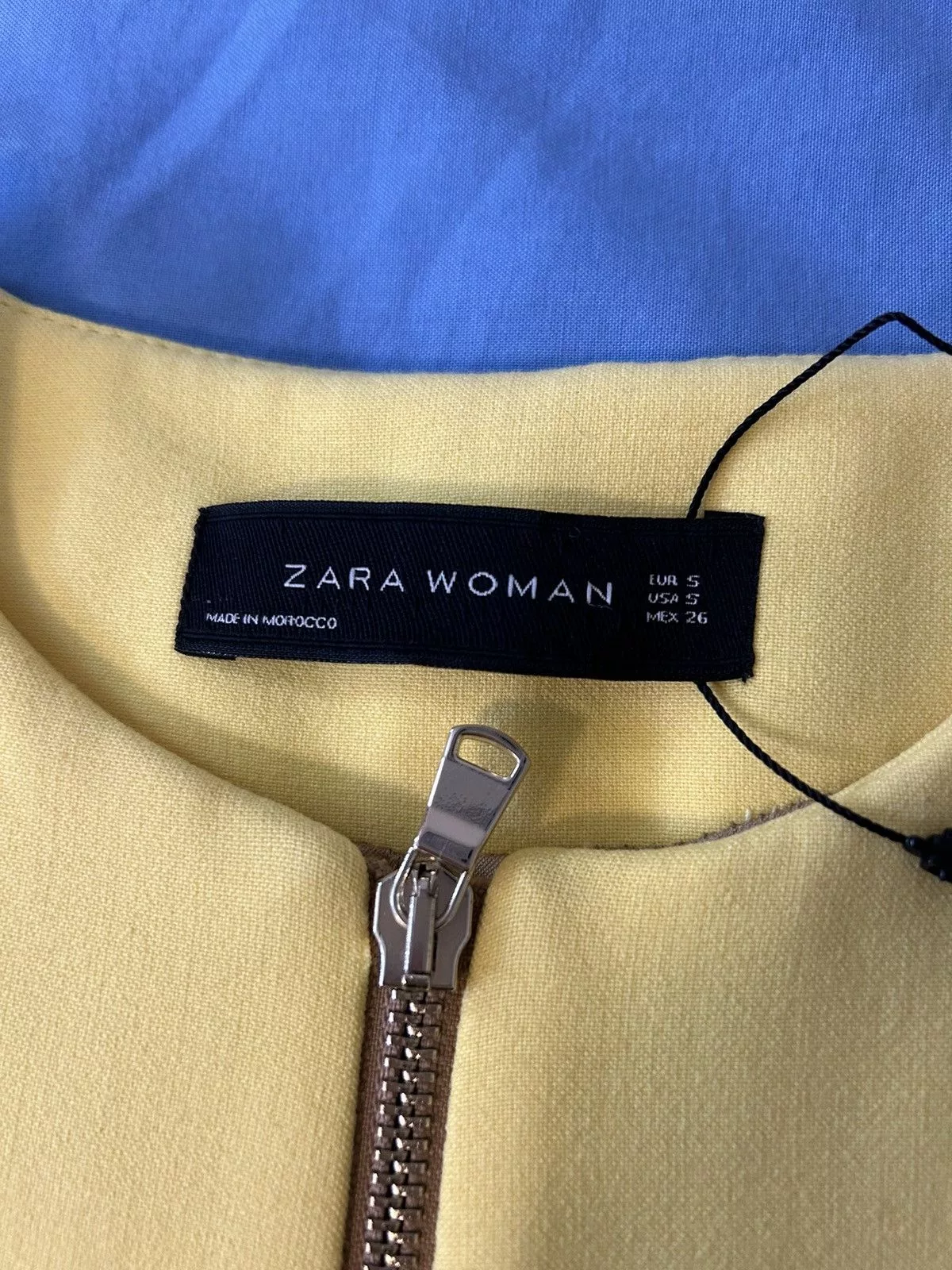 Zara Coats zara yellow coat