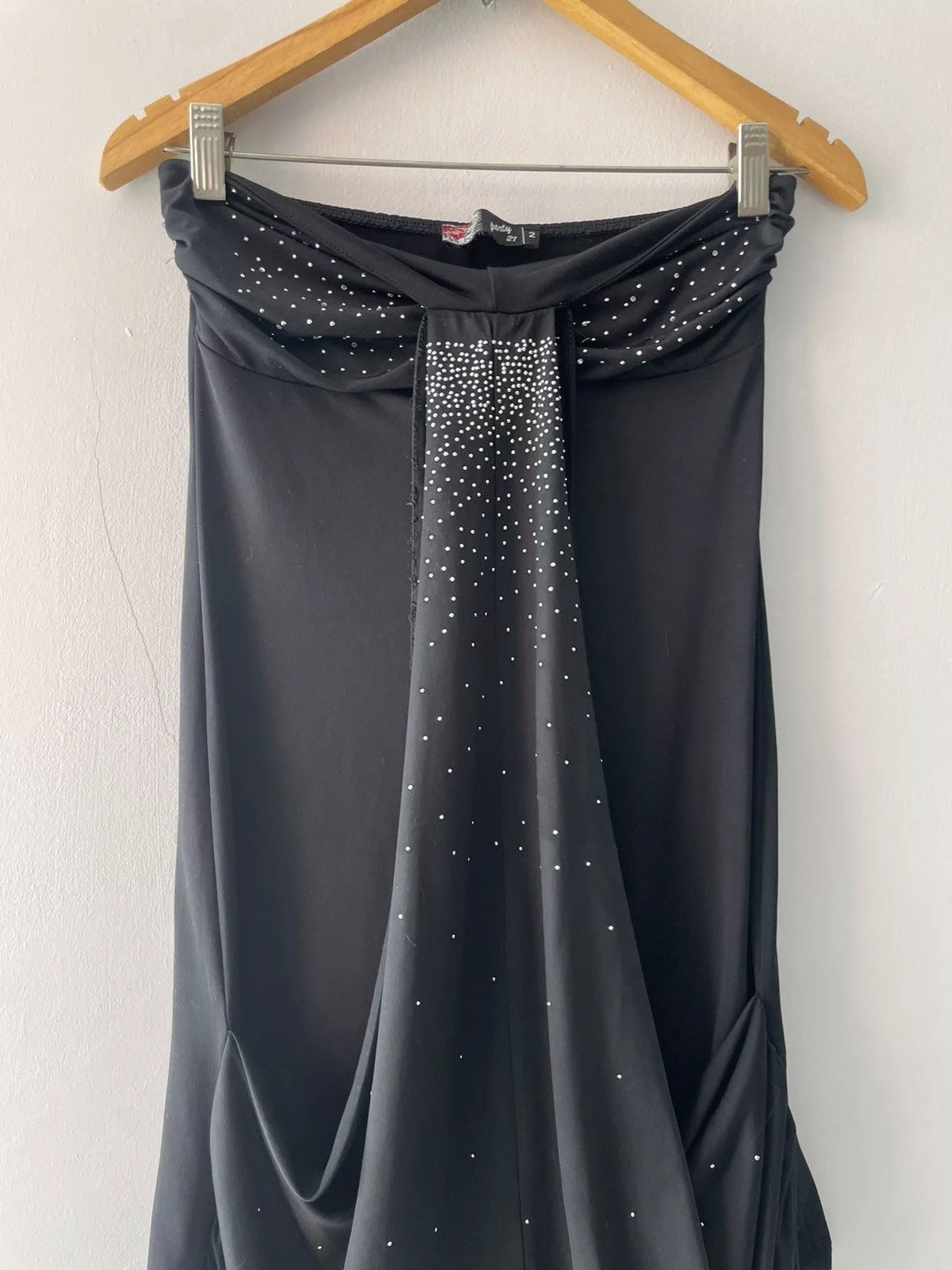 Vintage Mini Dresses Vintage Y2k dress Black