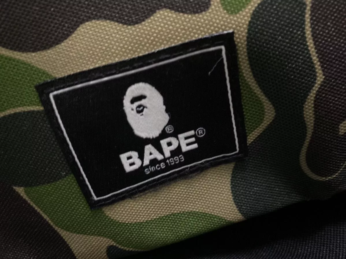 Bape Bags Luggage Bape Messenger Bag Black
