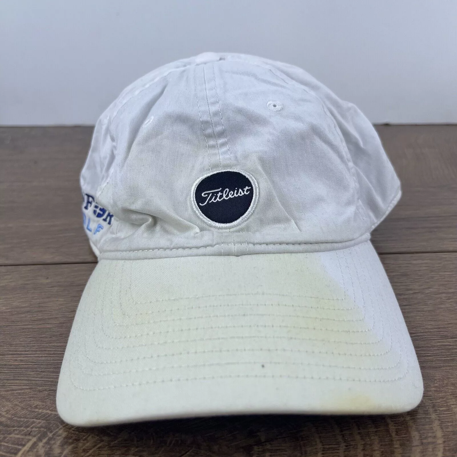 Titleist Hats Titleist Golf Hat Sanford Golf White Adjustable Hat White Ad
