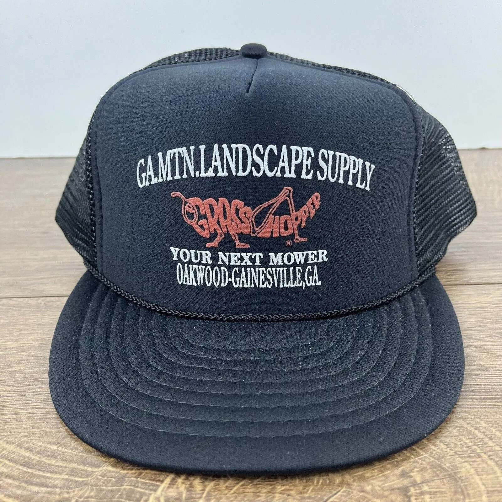 Other Hats Other GA MTN Landscape Supply Snapback Hat Black Hat Adjustable Oa
