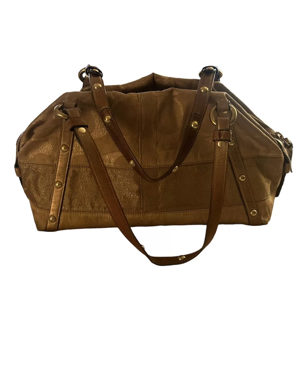 Coach Shoulder Bags Gold Coach handbag