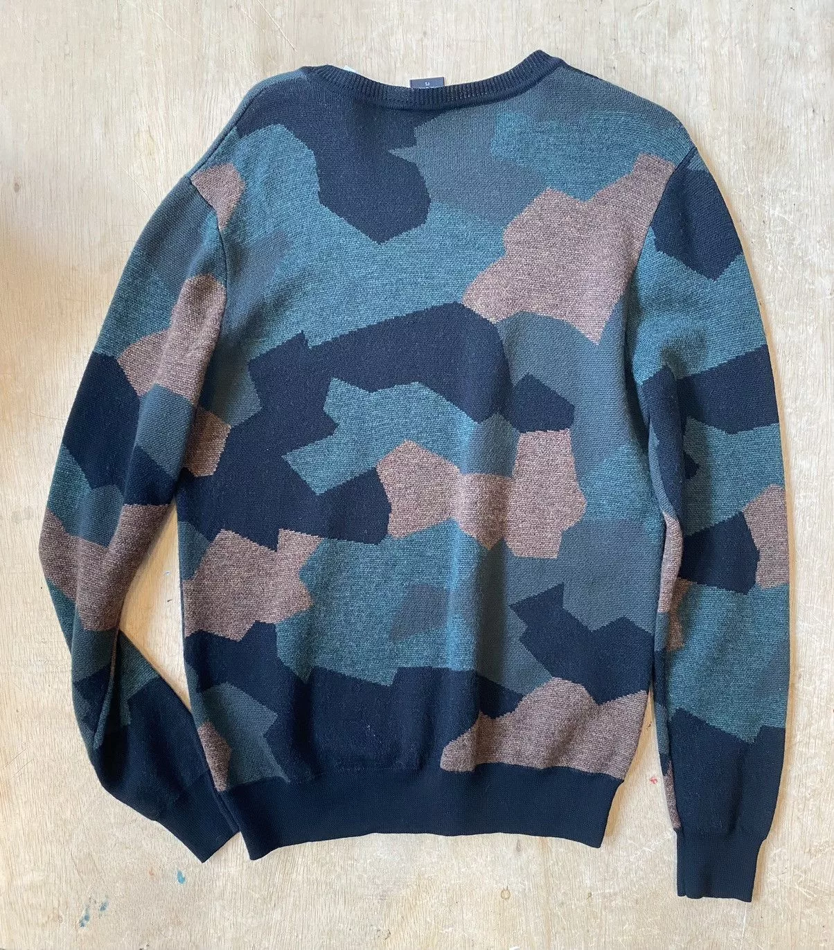 Paul Smith Sweaters Knitwear Paul Smith Camo Sweater Size S Multi