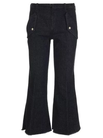 Acne Studios Jeans Acne Studios Womens Flared Jeans Denim Pants Size 36 US 8 UK 4 IT 42 XS-S Black Luxury