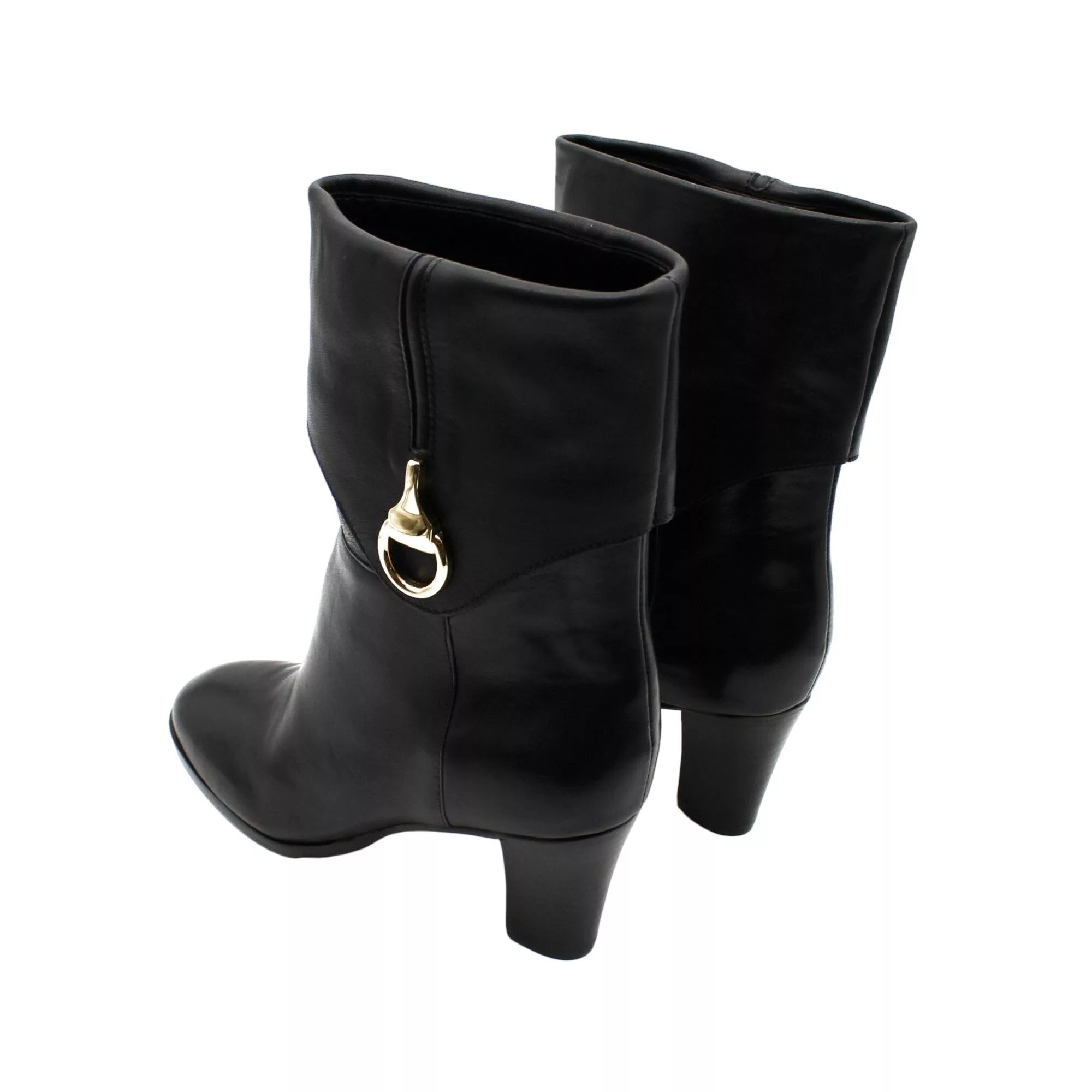 Other Boots Other Arezzo Womans Heeled Boots- Black
