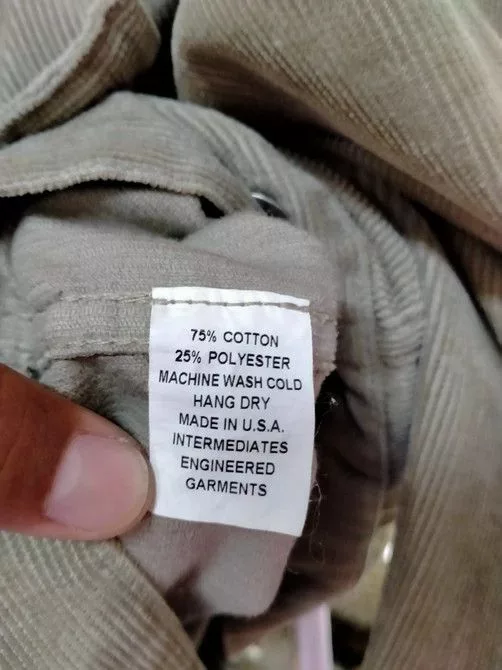 Engineered Garments Denim Jackets Engineered Garments × Nepenthes Cyberweek Vintage Engineered garment corduroy trucker jacket Beige