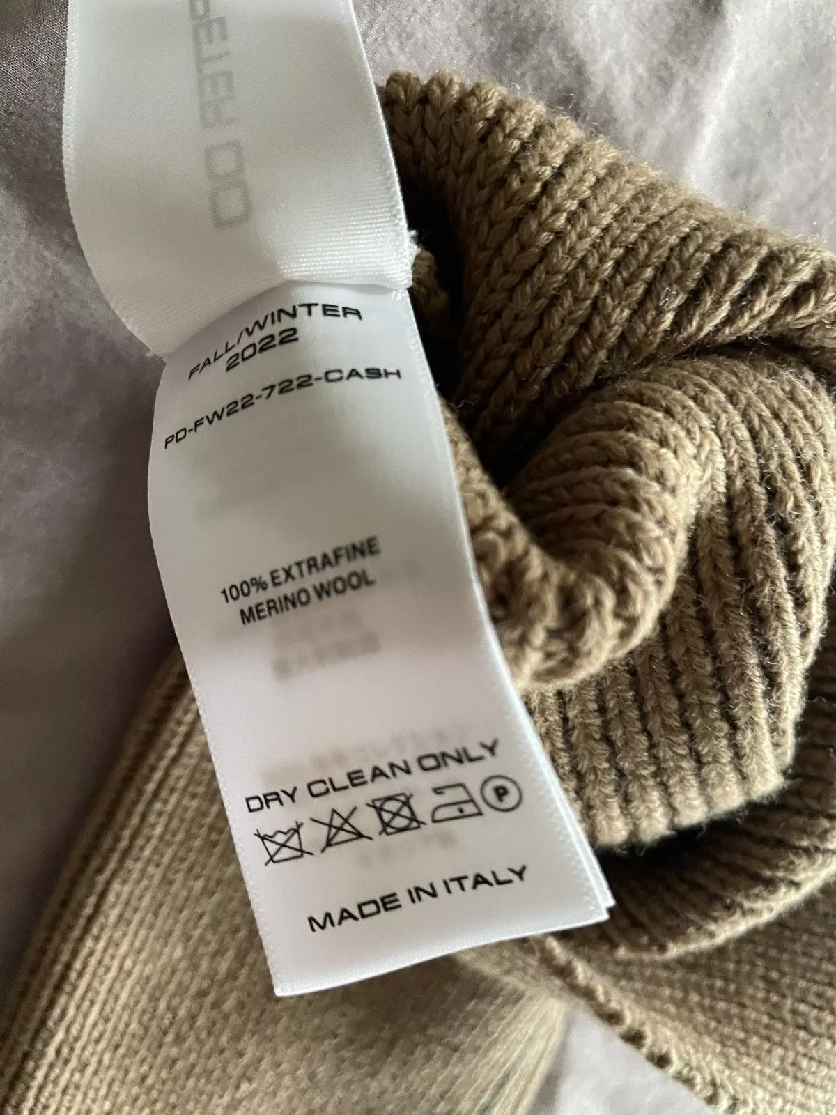 Peter Do Sweaters PETER DO SLEEVES - size S Brown