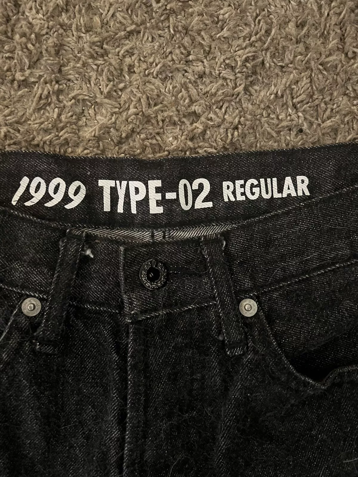 Bape Denim Bape 1999 Type-02 Regular Denim Black