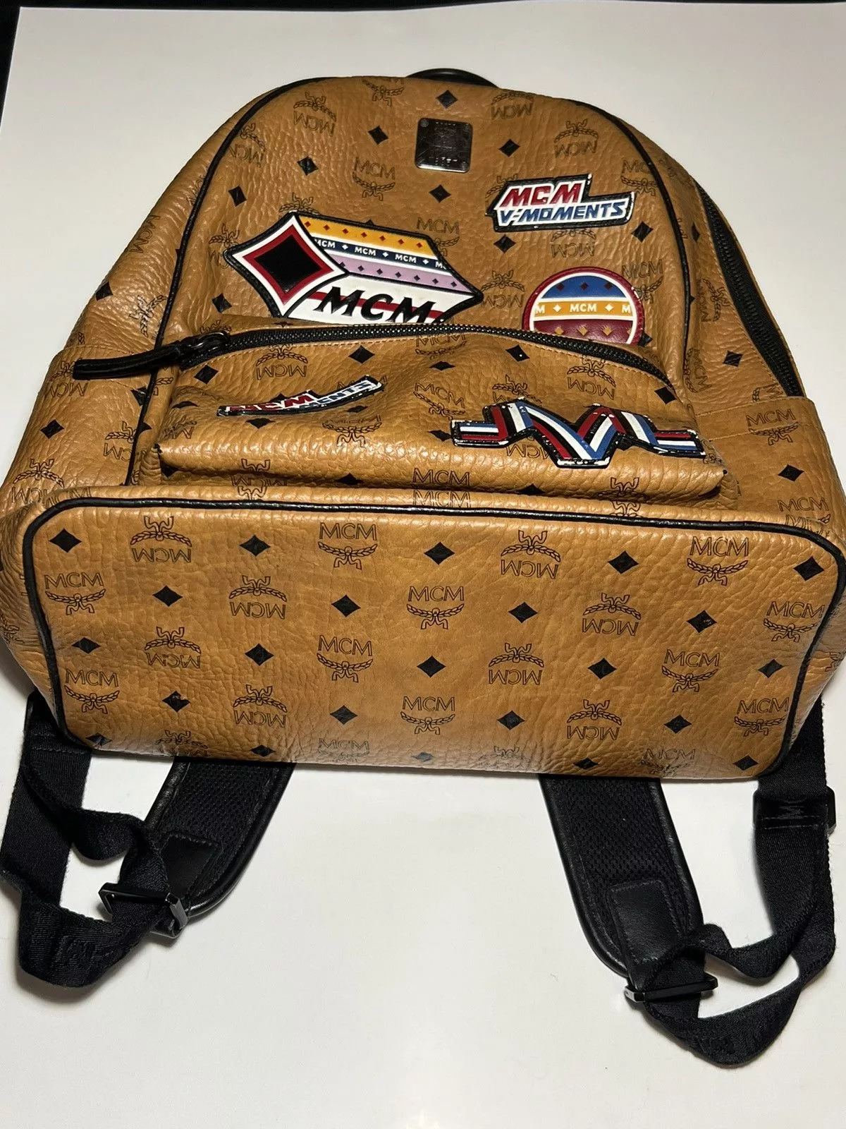 MCM Bags Luggage MCM Patch Backpack (M) Brown