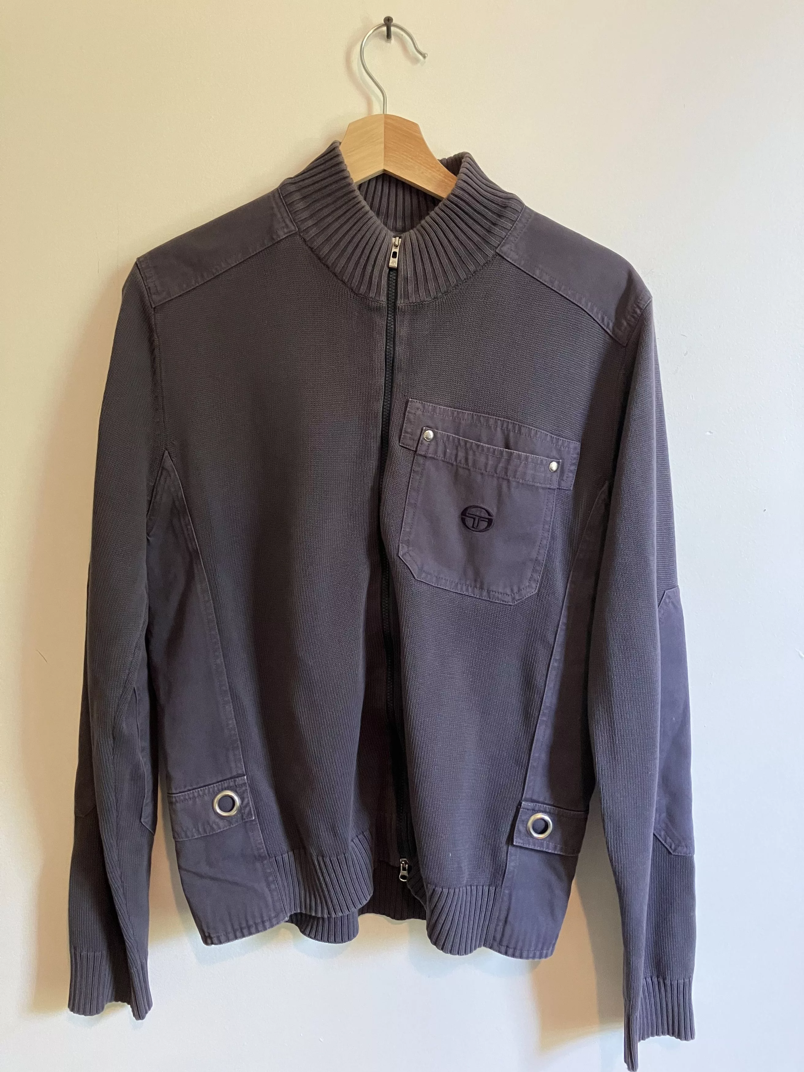 Sergio Tacchini Sweaters Knitwear Sergio Tacchini Knit Track top Blue