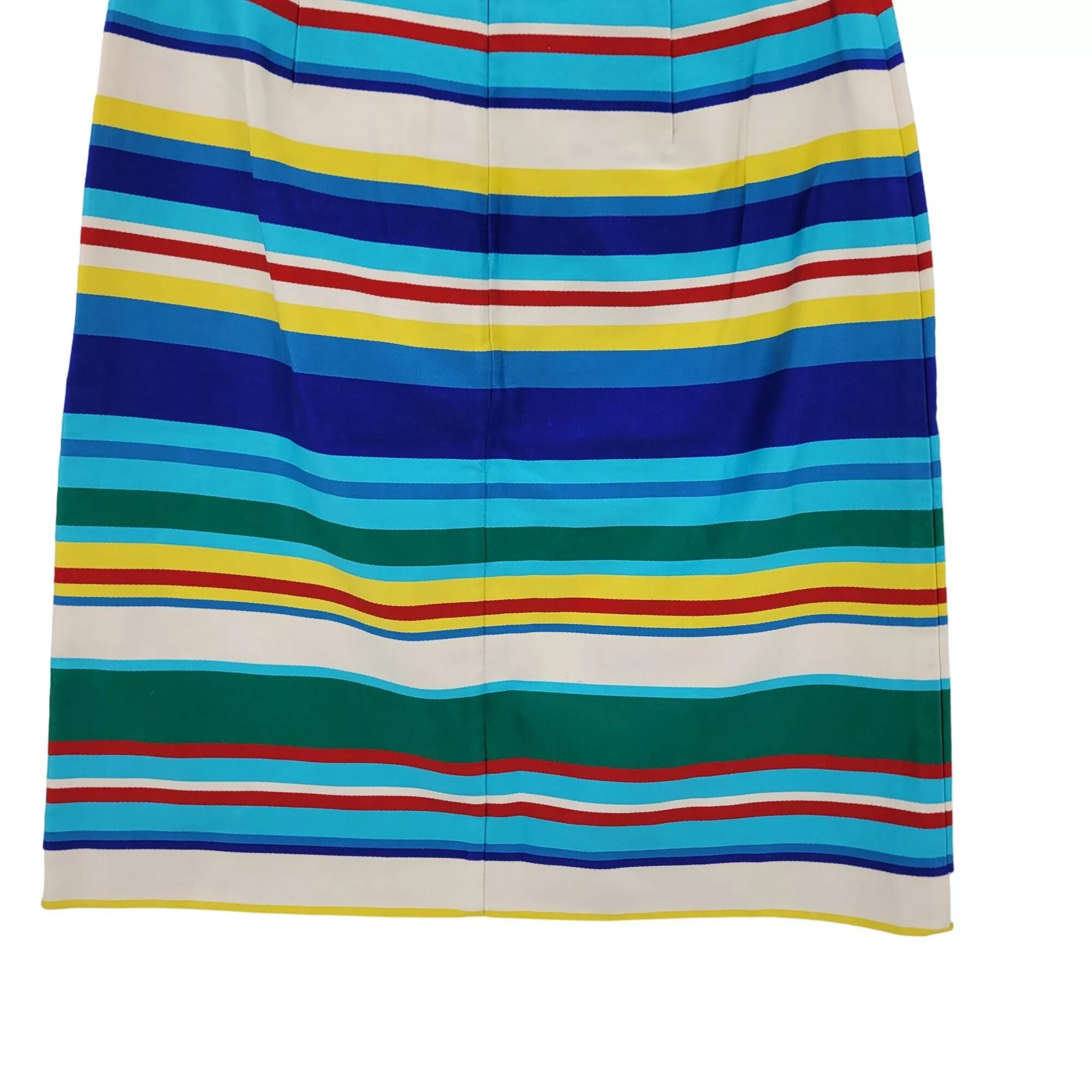 Talbots Mini Skirts Talbots Petites Pencil Skirt 4P Multicolor Rainbow Striped