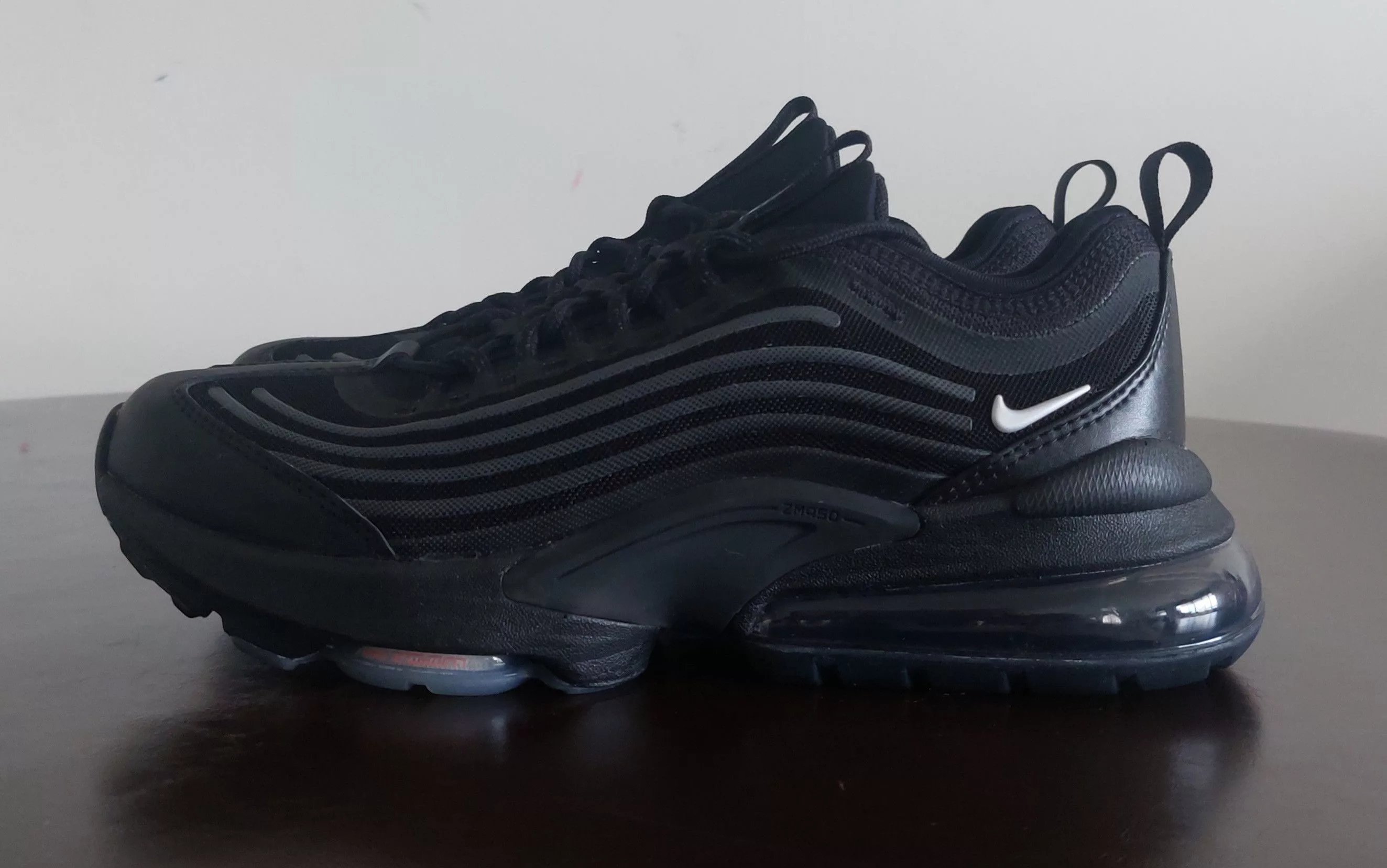 Nike Low Top Sneakers Nike Air Max Zoom 950 (GS) Black Metallic Silver