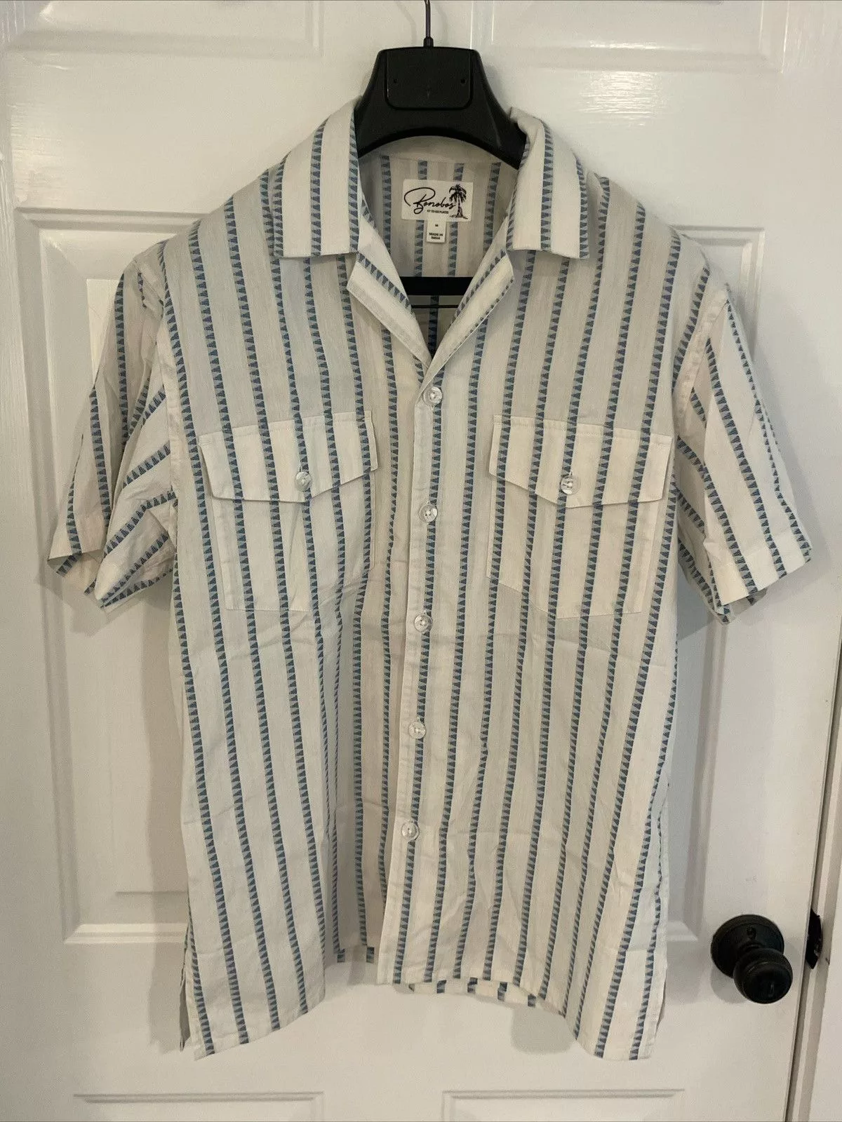 Bonobos Shirts Button Ups Bonobos Camp Collar Button Up Shirt White
