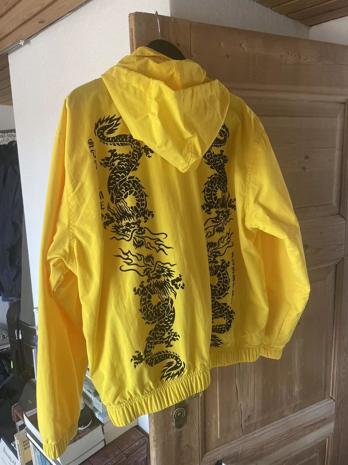 Supreme Light Jackets Supreme Dragon Track Jacket Yellow