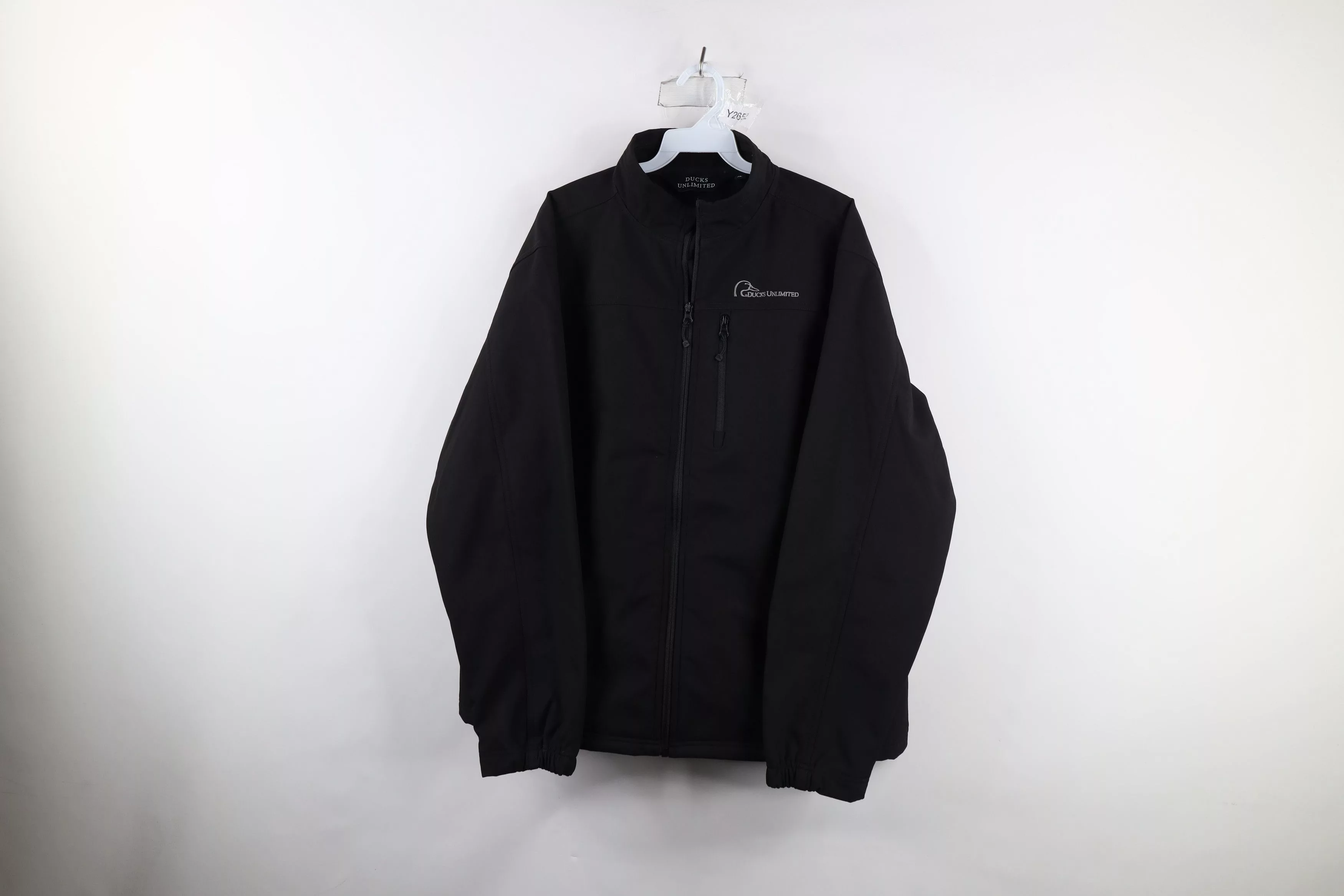 Vintage Light Jackets Vintage Ducks Unlimited Fleece Lined Softshell Jacket Black