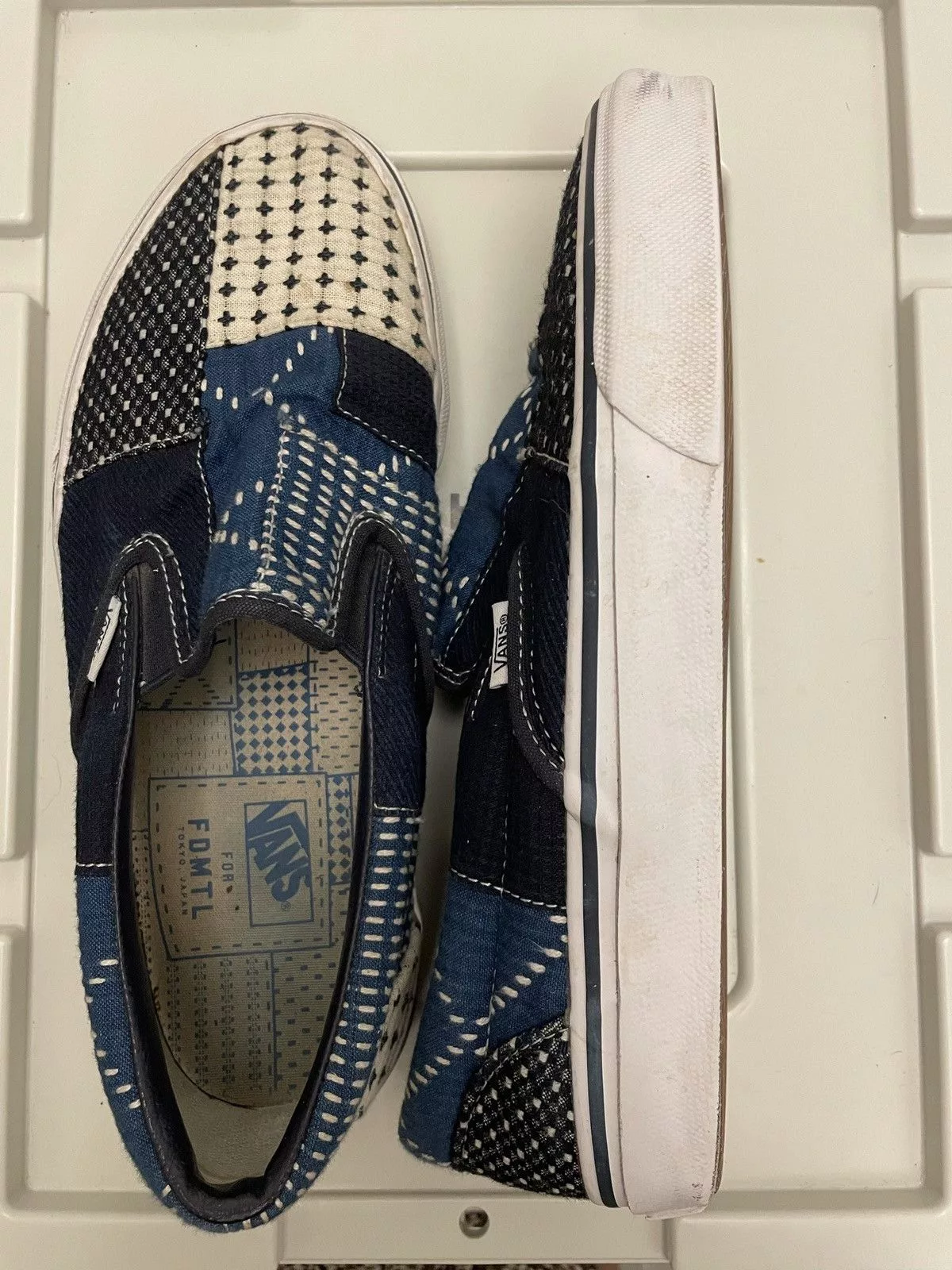 FDMTL Low Top Sneakers FDMTL × Vans FDMTL version 1 vans Blue