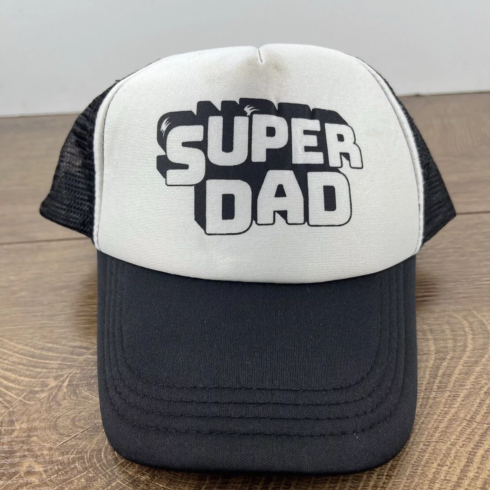 Other Hats Other Super Dad Hat Super Dad Snapback Hat Black Cap Hat Adjustabl